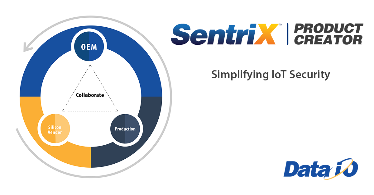 Data I/O Announces Support for Infineon OPTIGA™ TPM 2.0 on SentriX Product Creator Software Tool Suite