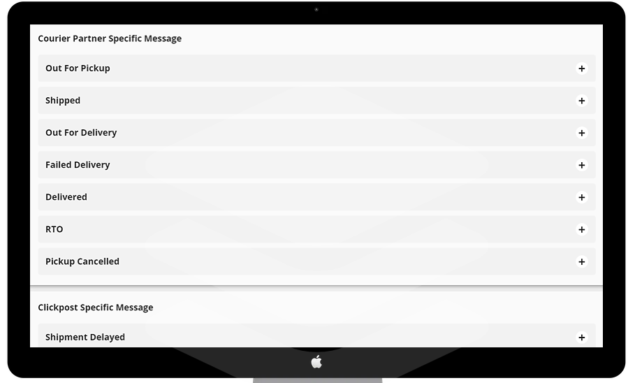Notifications milestones