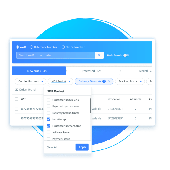 ClickPost eCommerce NDR Management Portal