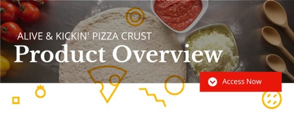 Alive and kickin pizza crust product overview