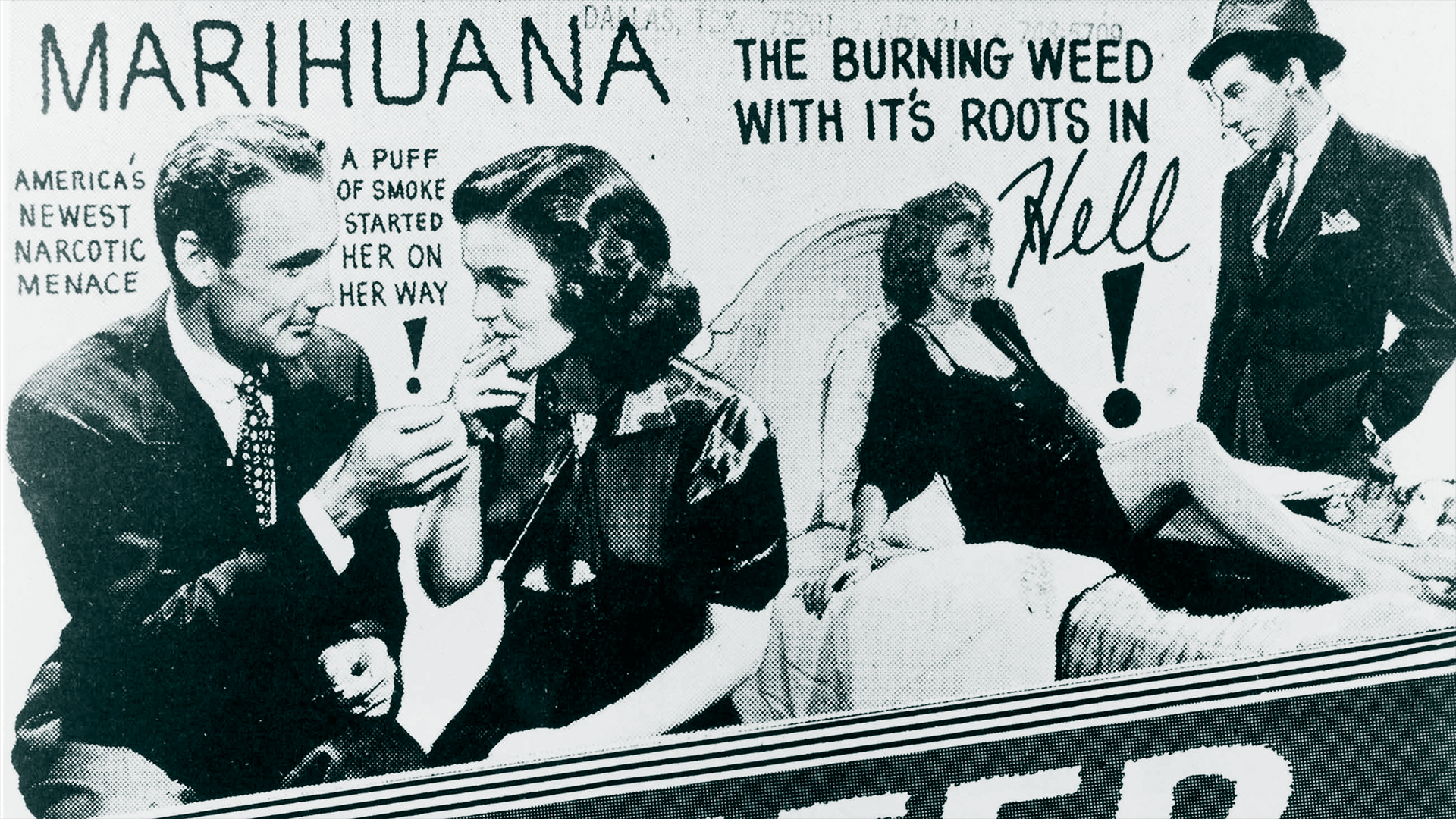 1930s couples smoking marijuana