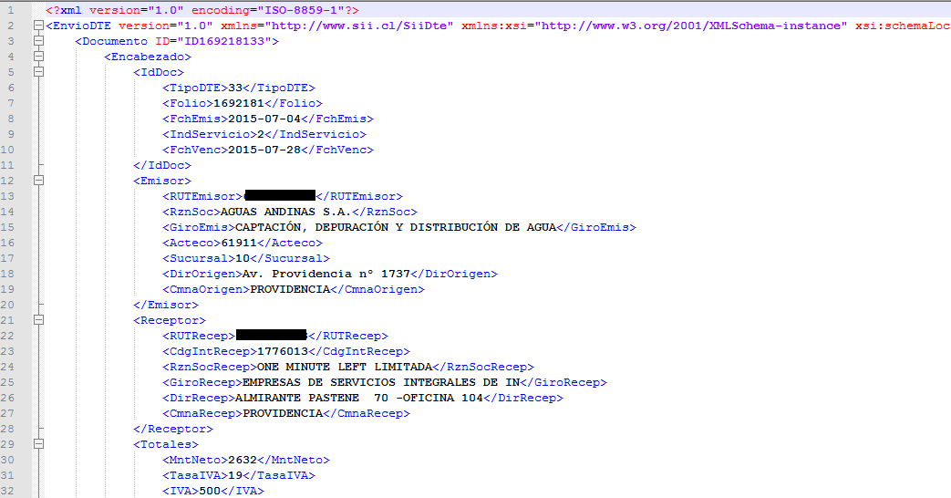 ¿Qué es un sobre DTE y el formato XML?