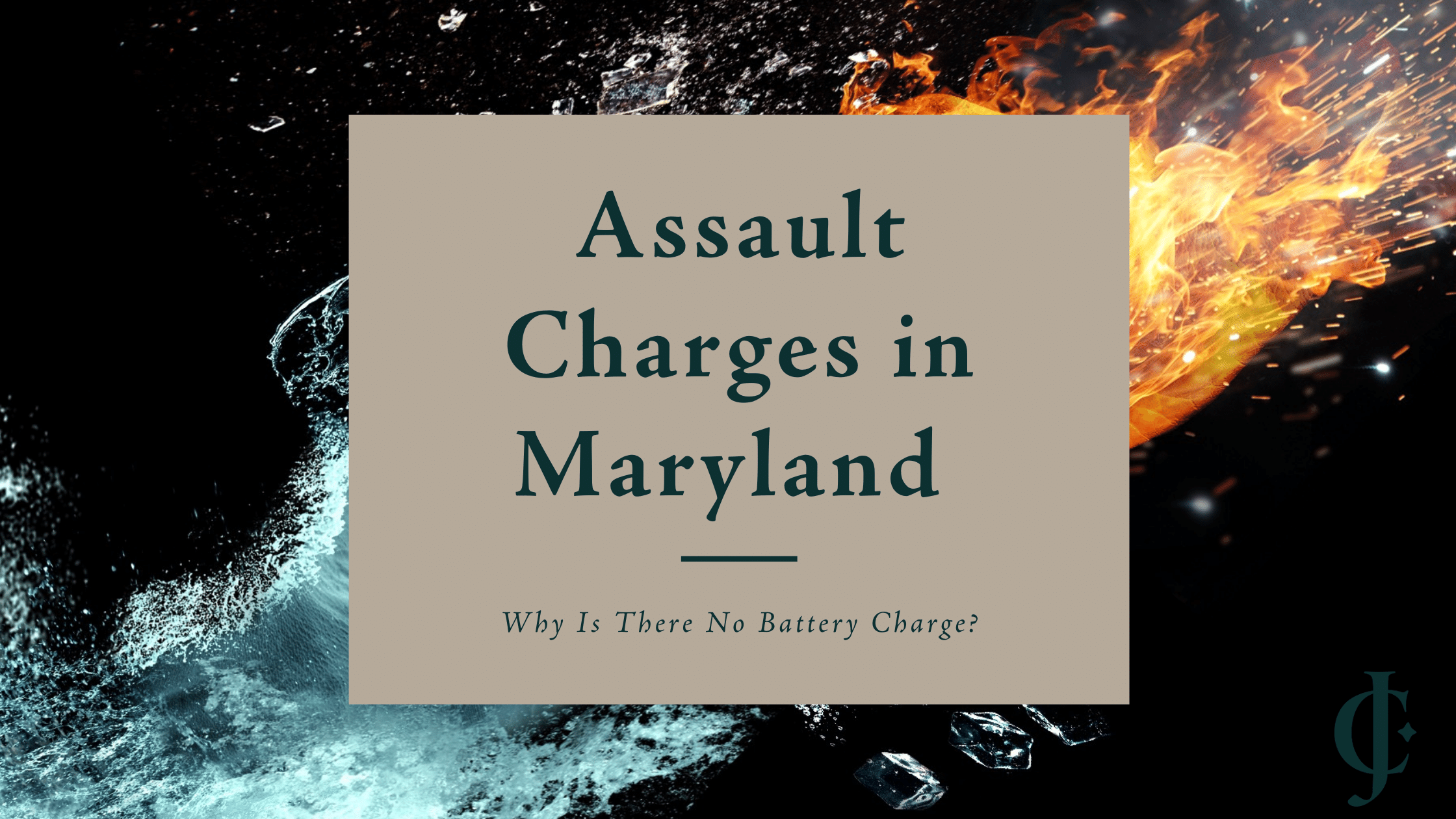 Assault Charges In Maryland Why Is There No Battery Charge