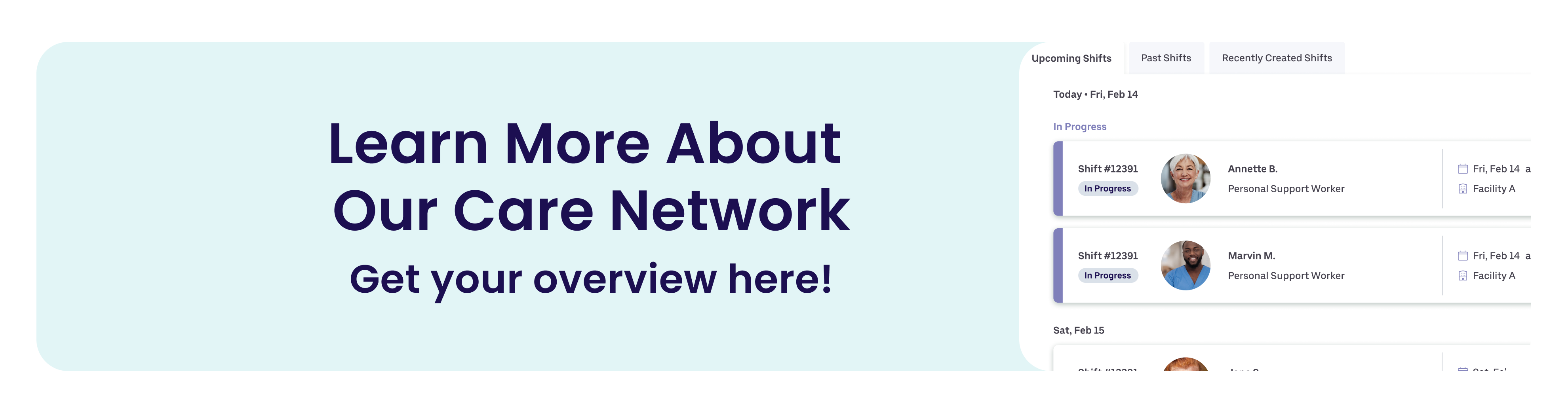 Learn more about BookJane's Care network. Get your overview here!