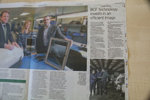 BCF Technology in The Scotsman