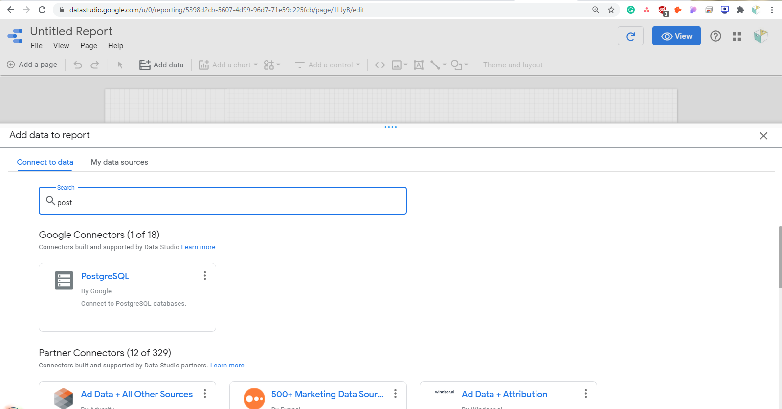 find postgreSQL