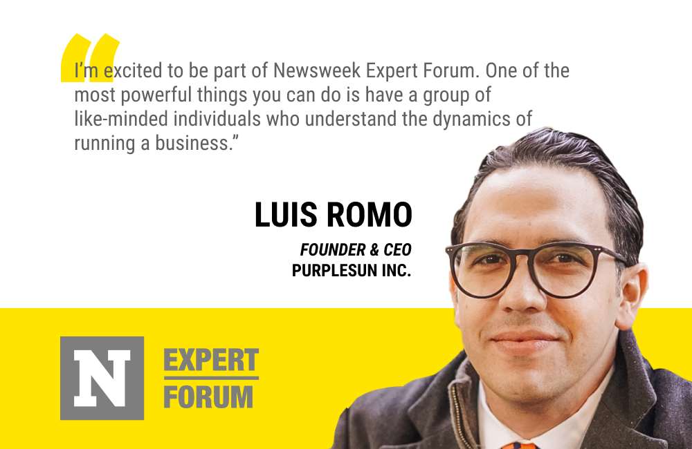 Luis Romo Says Newsweek Expert Forum Will Be A Powerful Ecosystem For Sharing Ideas