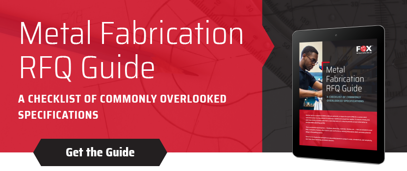 Metal Fabrication RFQ Guide 